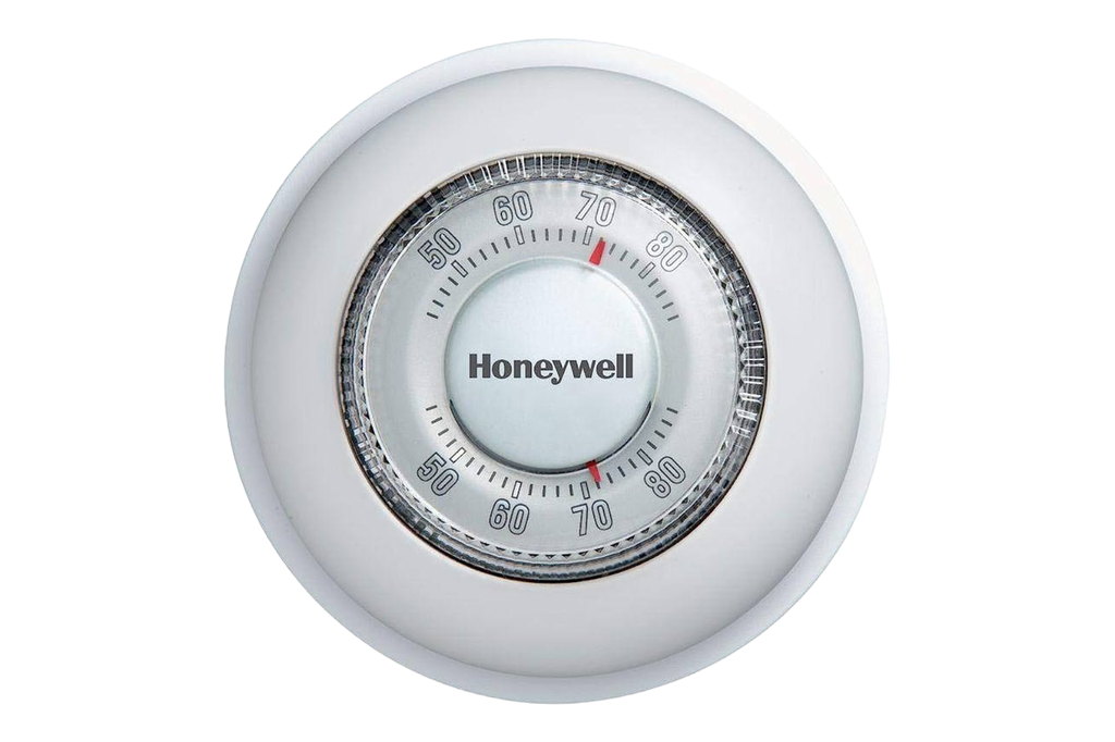 T87N1018 HONEYWELL ROUND THERMOSTAT 24V 1 STAGE